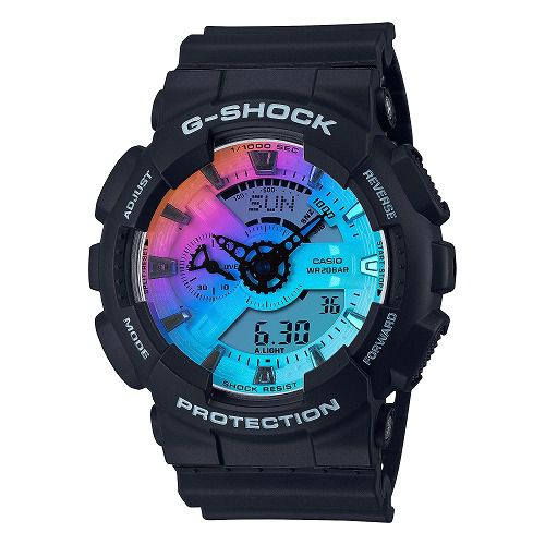 CASIO G-SHOCK アナログ・デジタル腕時計 GA-110SR-1AJF メンズ Iridescent Color シリーズ 限定品  国内正規品-腕時計通販かわしま