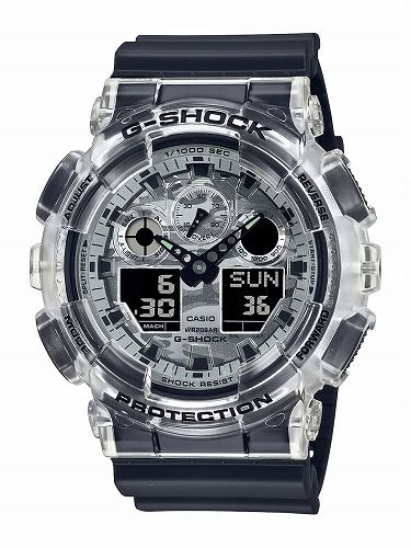 CASIO G-SHOCK GA-100SKC-1AJF メンズ カモフラージュ