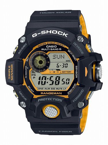 カシオGショック レンジマン GW-9400YJ-1JF 電波ソーラー腕時計