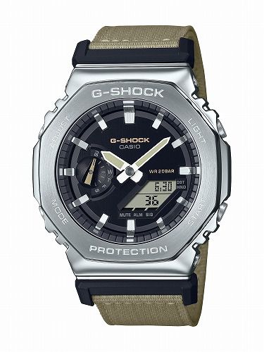 カシオGショック GM-2100C-5AJF アナログ・デジタル腕時計 メタルカバード