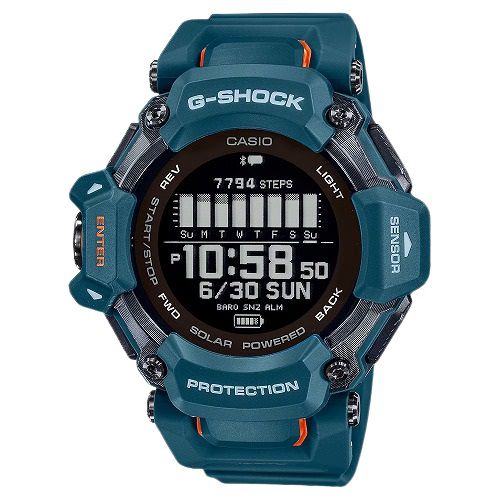 カシオGショック Gスクワッド 心拍計 GPS機能 Bluetooth 搭載 GBD