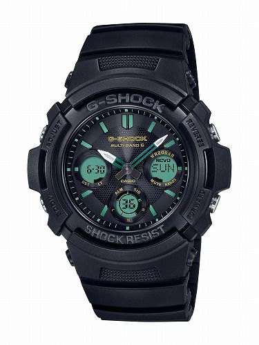 CASIO G-SHOCK AWG-M100RC-1AJF メンズ TEAL AND BROWN COLOR