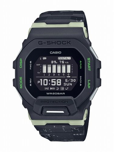 CASIO G-SHOCK G-SQUAD GBD-200LM-1JF スマートフォンリンク