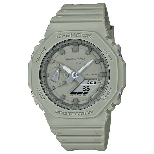 G-SHOCK GA-2100NC-3AJF Natural Color｜CASIO オクタゴン アナデジ腕時計