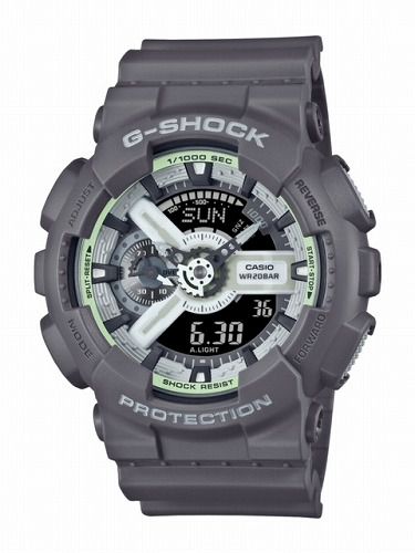 カシオGショック GA-110HD-8AJF メンズ HIDDEN GLOW Series