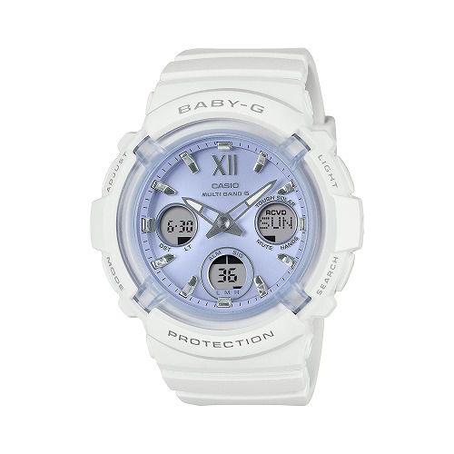 『美品』 カシオ ベビーg BABY-G 電波ソーラー 腕時計 B377 カシオ ベビーG BGA-2800SP-7AJR レディース 電波ソーラー腕時計