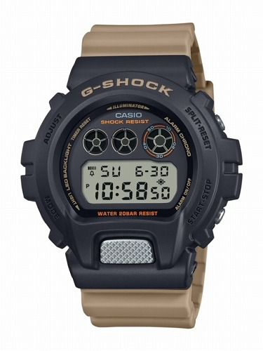 CASIO G-SHOCK デジタル腕時計 DW-6900TU-1A5JF Two tone utility colors