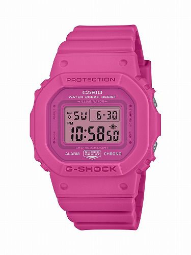 CASIO G-SHOCK デジタル腕時計 GMD-S5610PK-4JR レディース オールピンク CASIO G-SHOCK デジタル腕時計 GMD-S5610PK-4JR レディース オールピンク
