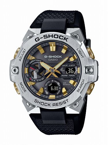 【りー品】G-SHOCK 腕時計 2点セット GST CASIO G-SHOCK G-STEEL GST-B400BD-1A2JF 薄型モデル
