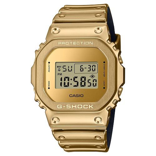 カシオGショック デジタル腕時計 GM-5600YMG-9JF メンズ ゴールド