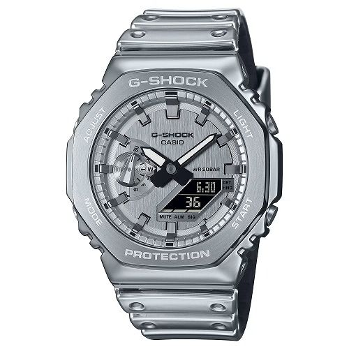 CASIO G-SHOCK オクタゴンベゼル アナログ・デジタル腕時計 GM-2100YM