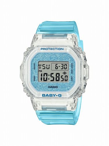 CASIO BABY-G デジタル腕時計 BGD-565GC-2JF レディース スケルトン