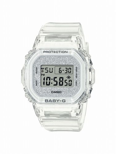 CASIO BABY-G デジタル腕時計 BGD-565GC-7JF レディース スケルトン