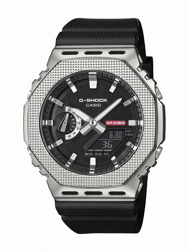 CASIO G-SHOCK オクタゴンベゼル アナログ・デジタル腕時計 GM-2100M 