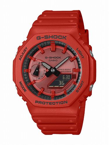 CASIO G-SHOCK GA-2100RRB-4AJF アナログ・デジタル腕時計 メンズ