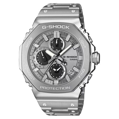 CASIO デジタル腕時計 ステンレススチール G-SHOCK GMC-B2100ADS-1AJF フルメタル オクタゴン｜ソーラー