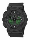 GA-100BEG-1AJF CASIO G-SHOCK ���ʥ������ǥ������ӻ��� ��� BLACK AND ELECTRO GREEN ����������