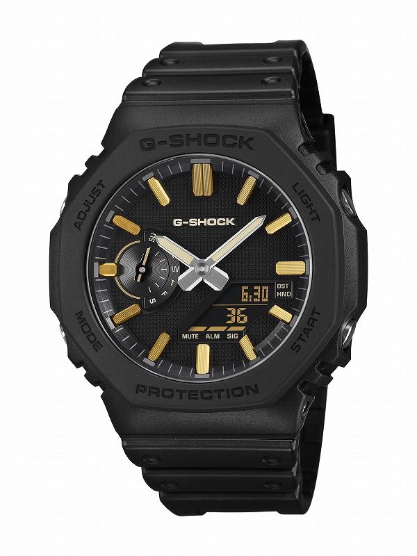 G-SHOCK GA-2100LXB-1A9JF LUXE BLACK オクタゴン メンズ腕時計 国内正規品