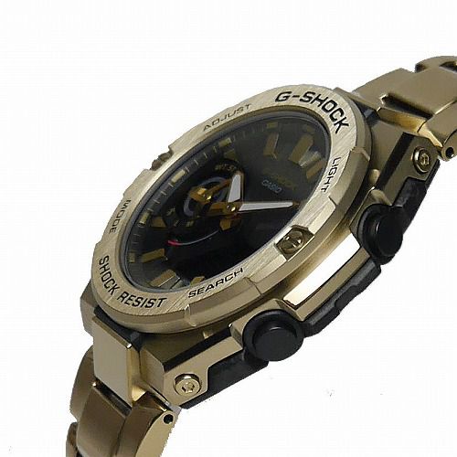 CASIO G-SHOCK G-STEEL GST-B500GD-9AJF ゴールド スマートフォン