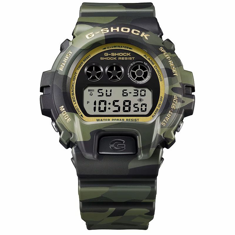 G-SHOCK DW-6900CMG-3JF CASIO ��� �ǥ������ӻ��� CAMO AND GOLD��ǥ� ����������