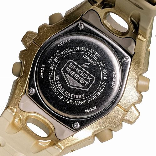 G-SHOCK GA-V01A-9AJF カシオ Gショック メンズ 10年電池 ゴールド