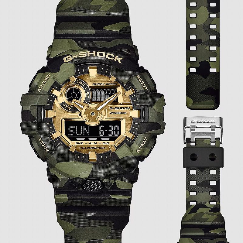 G-SHOCK GA-700CMG-3AJF CASIO ���ʥ������ǥ������ӻ��� ��� CAMO AND GOLD��ǥ� ����������