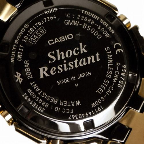 ������G����å� Bluetooth ��� �����顼�����ӻ���  GMW-B5000GD-9JF ��󥺡�����������