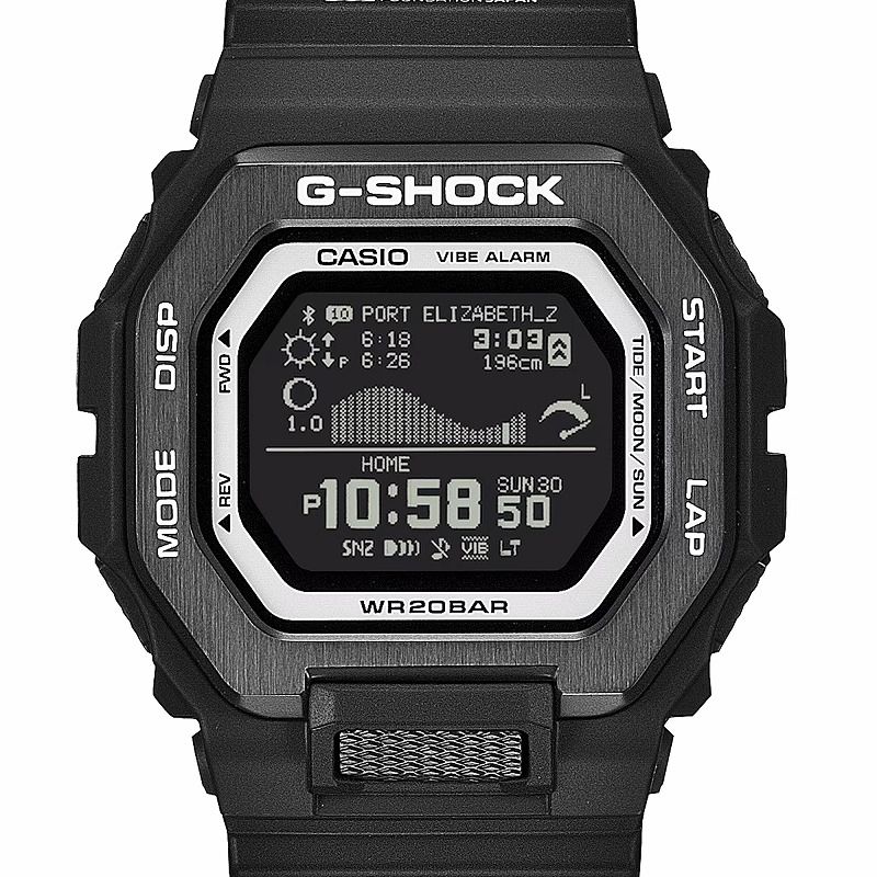 G-SHOCK GBX-100SFJ-1JR CASIO G-LIDE �����ե饤�����ե�����ǡ�����󥸥�ѥ� �ǥ������ӻ��� ����������