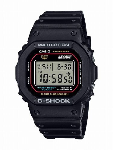 CASIO G-SHOCK �ǥ������ӻ��� DW-5600RL-1JF ��� ����G-SHOCK���顼��ǥ� ����������