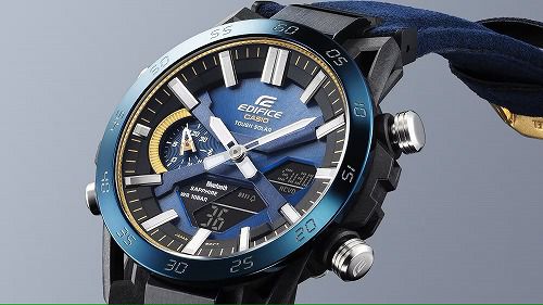 CASIO EDIFICE ECB-2000SS-2AJR �����顼�ӻ��� ��� ���ޡ��ȥե�����  CASIO WATCH 50TH ANNIVERSARY ����������