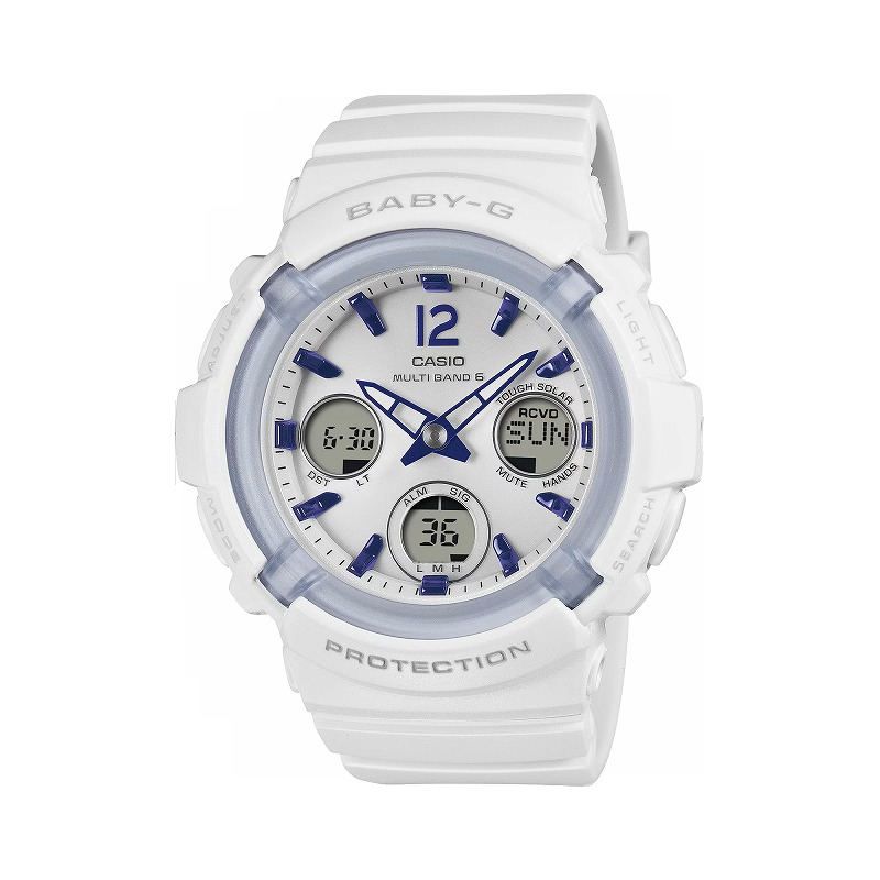 BABY-G BGA-2800-7A3JF CASIO �����顼�����ӻ��� ��ǥ����� �ۥ磻�� ����������