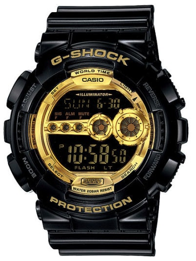 【稼動品】CASIO G-SHOCK 腕時計 ブラック ゴールド　メンズ G-SHOCK Gショック ジーショック Black×Gold Series ブラック