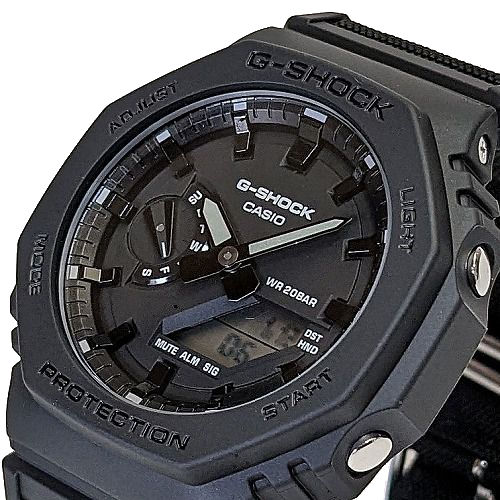 CASIO G-SHOCK ����������٥��� ���ʥ������ǥ������ӻ���  GA-2100BCE-1AJF����󥺡�Utility black ���꡼�� �������ե��֥�å��Х�� ������ ����������