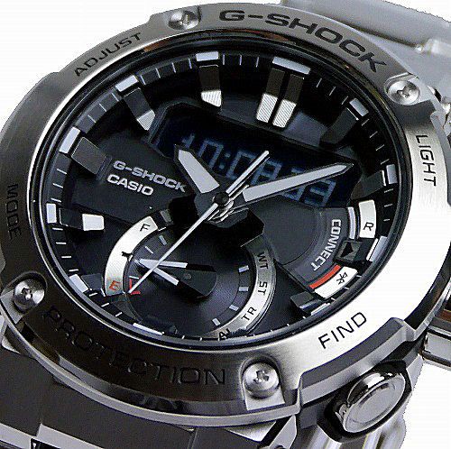 CASIO G-SHOCK G-STEEL 顼ӻ  GST-B200D-1AJF ޡȥե  󥺡