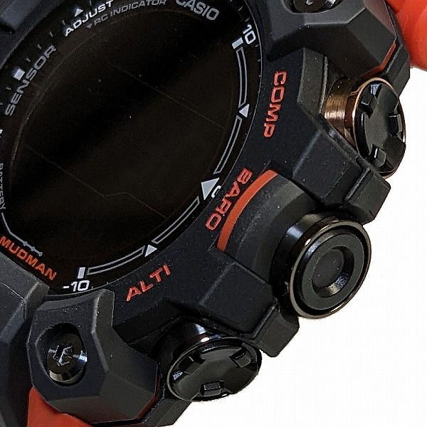 CASIO G-SHOCK MASTER OF G MUDMAN �����顼�����ӻ��� GW-9500-1A4JF����󥺡��ȥ�ץ륻�󥵡� ����������