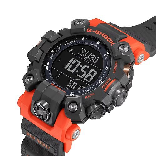 CASIO G-SHOCK MASTER OF G MUDMAN �����顼�����ӻ��� GW-9500-1A4JF����󥺡��ȥ�ץ륻�󥵡� ����������