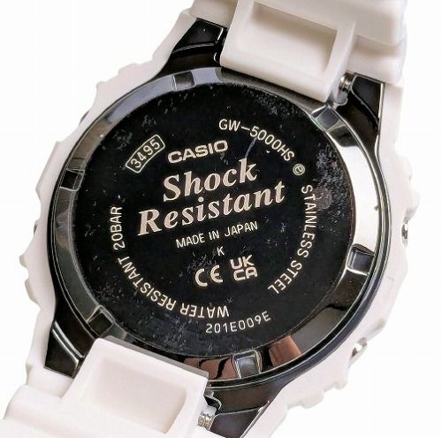 CASIO G-SHOCK �����顼�����ӻ��� GW-5000HS-7JF ��� �ۥ磻�� ����������