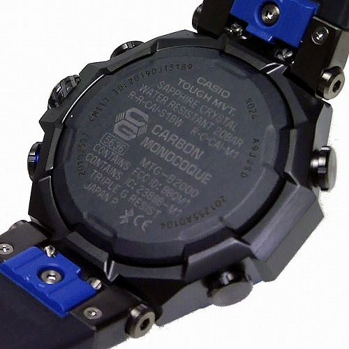 G-SHOCK MTG-B2000B-1A2JF CASIO MT-G 電波ソーラー Bluetooth搭載