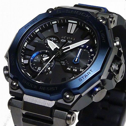 激安！CASIO G-SHOCK 電波ソーラー MTG-B2000B-1A2JF Casio G-Shock MTG-B2000B-1A2JF Bluetooth Solar Sapphire Blue Black