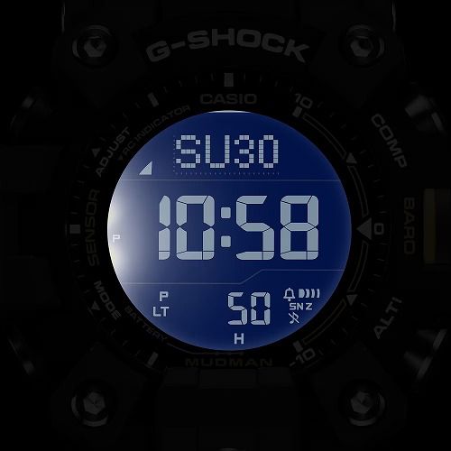 CASIO G-SHOCK MASTER OF G MUDMAN �����顼�����ӻ��ס�GW-9500-3JF����󥺡��ȥ�ץ륻�󥵡� ����������