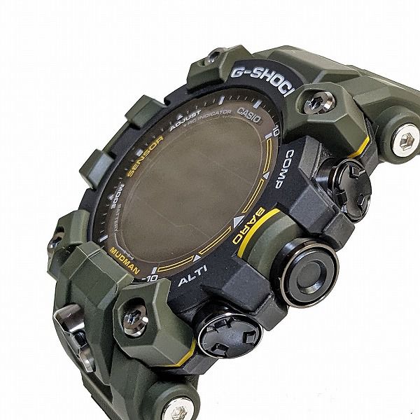 CASIO G-SHOCK MASTER OF G MUDMAN �����顼�����ӻ��ס�GW-9500-3JF����󥺡��ȥ�ץ륻�󥵡� ����������