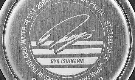 CASIO G-SHOCK ʥǥӻ  GA-2100RI25-7AJR  RYO ISHIKAWA SIGNATURE MODEL 