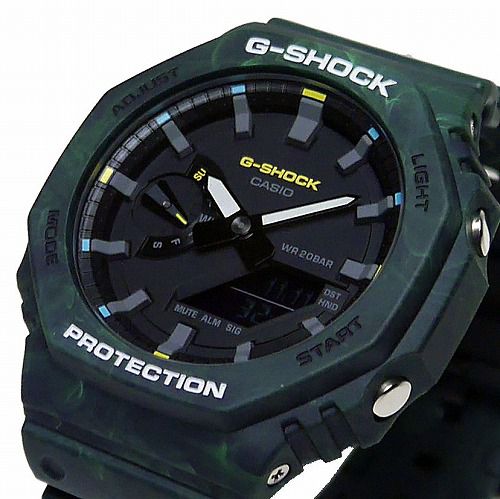 CASIO G-SHOCK ����������٥���(���ѷ��� ���ʥ������ǥ������ӻ���  GA-2100FR-3AJF ��� MYSTIC FOREST���꡼��������������
