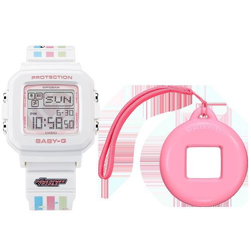 CASIO BABY-G �ǥ������ӻ��� BGD-10KPP-7JR ��ǥ����� BABY-G+PLUS The Powerpuff Girls ����ܥ졼������ǥ롡����������