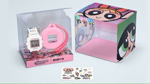 CASIO BABY-G �ǥ������ӻ��� BGD-10KPP-7JR ��ǥ����� BABY-G+PLUS The Powerpuff Girls ����ܥ졼������ǥ롡����������