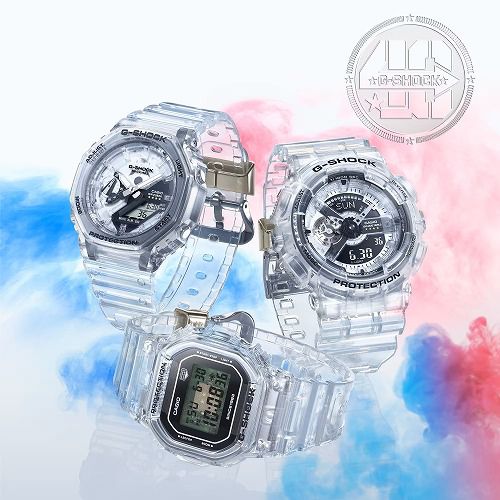 CASIO G-SHOCK ǥӻ  DW-5040RX-7JR  40th Anniversary Clear Remix   