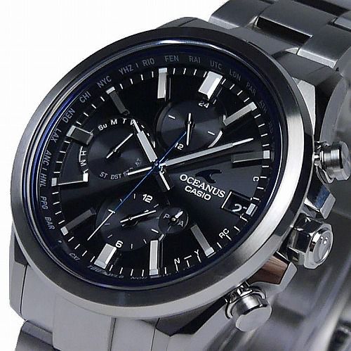 CASIO OCEANUS CLASSIC LINE 顼ӻ OCW-T4000-1AJF  ޡȥե 3ǯݾڡ
