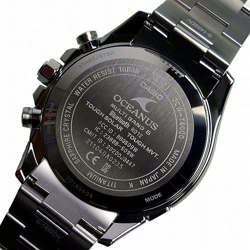 CASIO OCEANUS CLASSIC LINE 顼ӻ OCW-T4000A-1AJF  ޡȥե 3ǯݾڡ