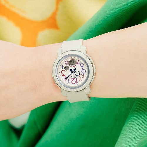 CASIO BABY-G ���ʡ��ǥ��ӻ��� BGA-290PA-7AJF ��ǥ����� �ۥ磻��  ����������