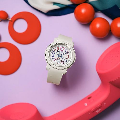 CASIO BABY-G ���ʡ��ǥ��ӻ��� BGA-290PA-7AJF ��ǥ����� �ۥ磻��  ����������